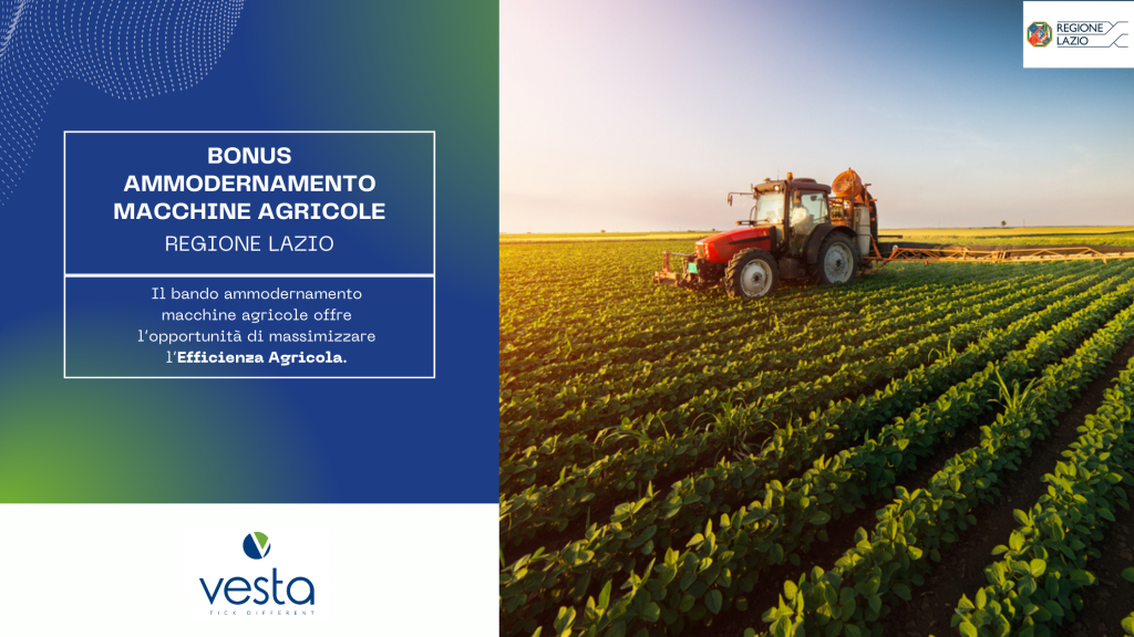 Il bando Ammodernamento Macchine Agricole, offre l’opportunità di massimizzare l’efficienza Agricola.